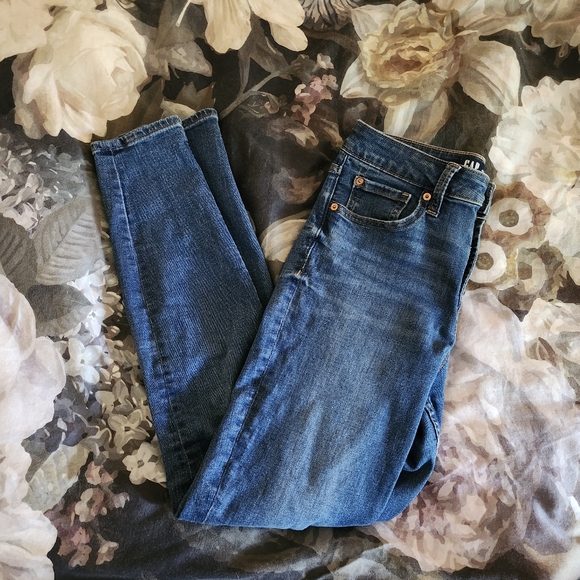 GAP 27L High Rise Jeans sz 4 - Picture 7 of 8